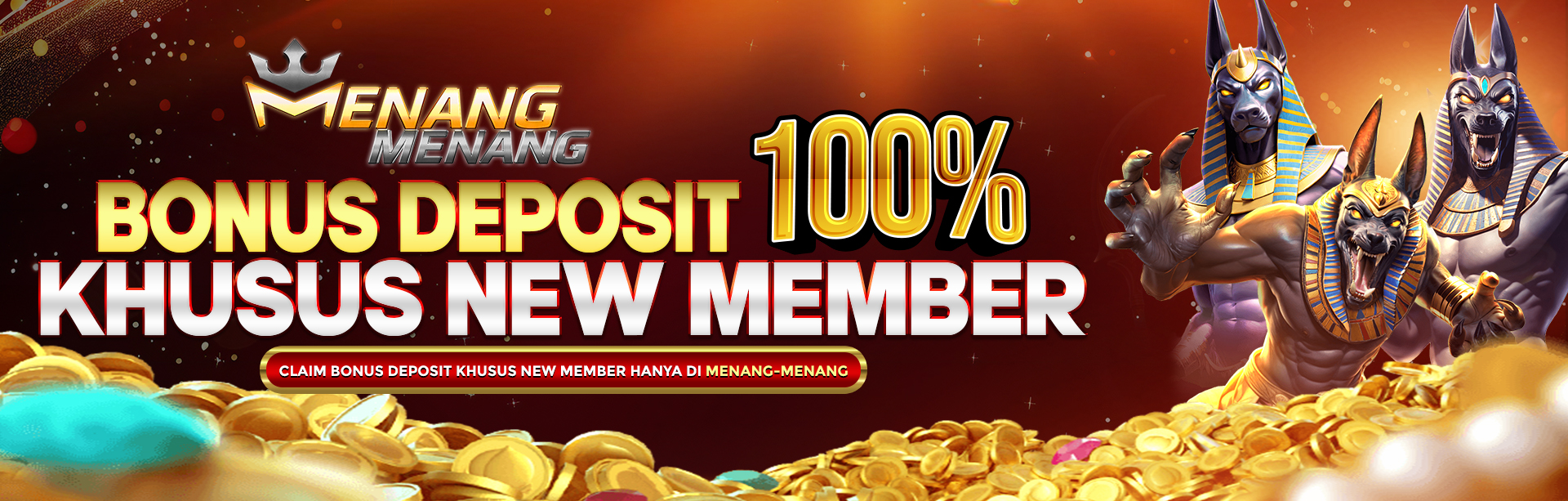 BONUS DEPOSIT MEMBER BARU 100% 