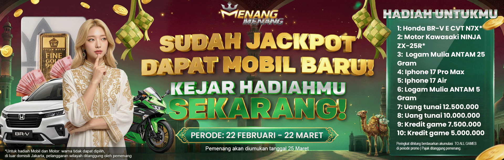 BONUS PANJAT TURNOVER