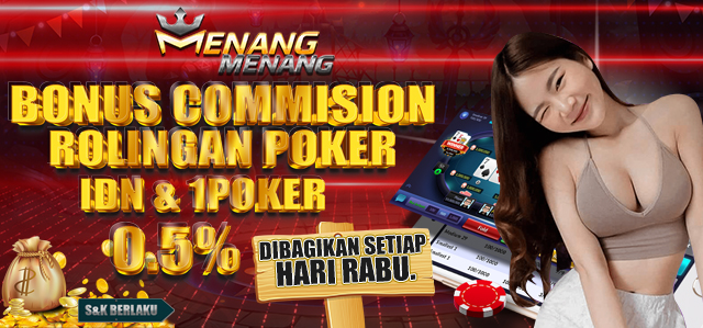 BONUS ROLINGAN POKER IDN & 1POKER 0.5%