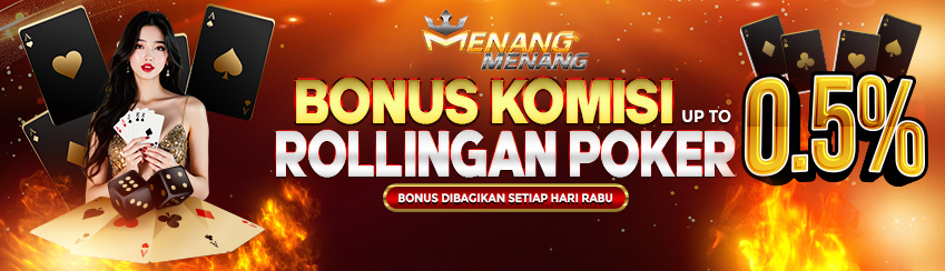 BONUS ROLLINGAN P0KER IDN DAN 1POKER 0,5% MINGGUAN