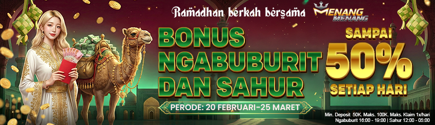 BONUS SPECIAL NGABUBURIT BERSAMA MENANGMENANG